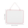 jojofuny Cute Mini Dry Erase Whiteboard with Detachable Hanging Rope