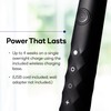 Burst Original Sonic Electric Toothbrush for Adults (Black) | Soft