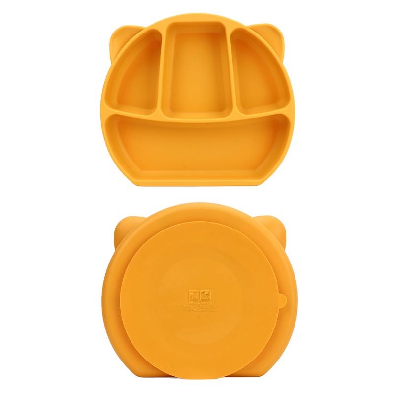 Silicone Suction Plate Safe Food Grade One Piece Cute Panda