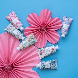 Cath Kidston Hand Cream 50ml, Shea Butter, For Soft Moisturised Hands, Apple Blossom and Elderflower Fragrance, Pocket and Travel Size, Beauty Gift For Her, Cruelty Free, Strawberry