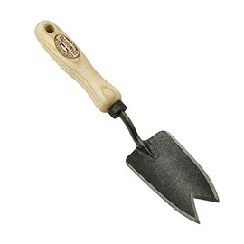 DeWit Flower Trowel 'X-Treme' Narrow V-Cutting Edge 28.5 cm I Flower Shovel & Weed Cutter Made of Boron Steel I FSC® Certified Hand Shovel I Handmade Garden Shovel I Garden Tools - Made in Holland