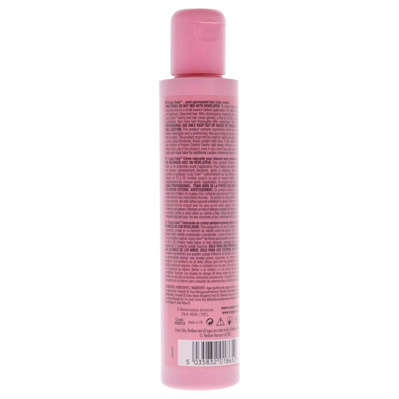 Crazy Color Tinte para el cabello, vegano y libre de