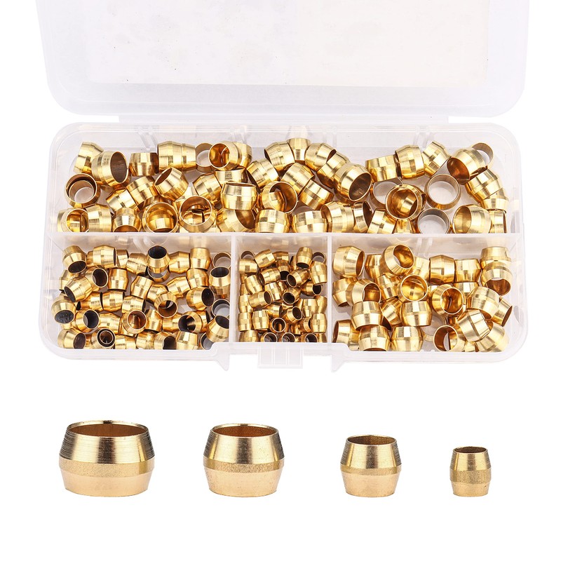 LTWFITTING Assortment Kit 1/8 3/16 1/4 5/16 Inch OD Compression