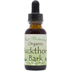 Best Botanicals Organic Buckthorn Bark Extract 1 oz.