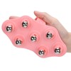 Steel Ball Massager, Back Massage Ball Roller Comfortable Manual Steel