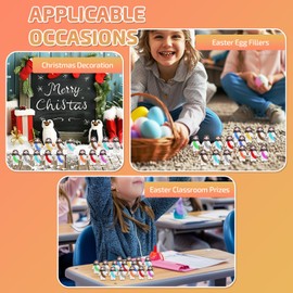 Yelsky Divine Light Little Jesus Figures 10 Colors, Mini Jesus Figurines in Bulk, Multicolor Baby Jesus, Christian Gatherings Sunday School Baptism Souvenirs (Classic 50pcs)