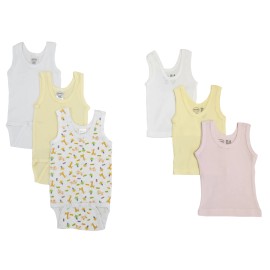UD_Unisex Baby 6 Pc Onezies And Tank Tops Nc_0505nb