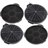 SPARES2GO Carbon Charcoal Vent Filter for B&Q CATA Extractor Cooker