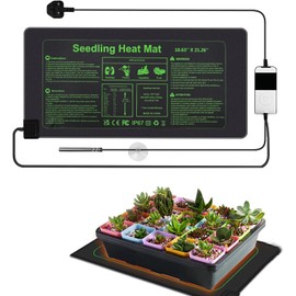 Seedling Heat Mat with Thermostat Durable Waterproof Heat Mat