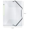 Oxford 2nd Life A4 Corner Folder with Clear PP Cover,