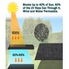 e.share Shade Cloth, 40%-50% Sunblock UV Protection, 10 FT X