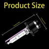 GLOFE D2S HID Xenon Bulbs Factory Headlight Replacement Lamps 35W