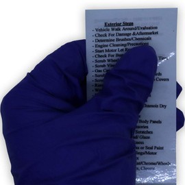 Detailers Pocket Checklist - 4 Pack - Laminated - Never Overlook The Small Details