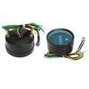 Motorcycle Fuel Level Gauge 52mm Housing Diameter LED Light Display