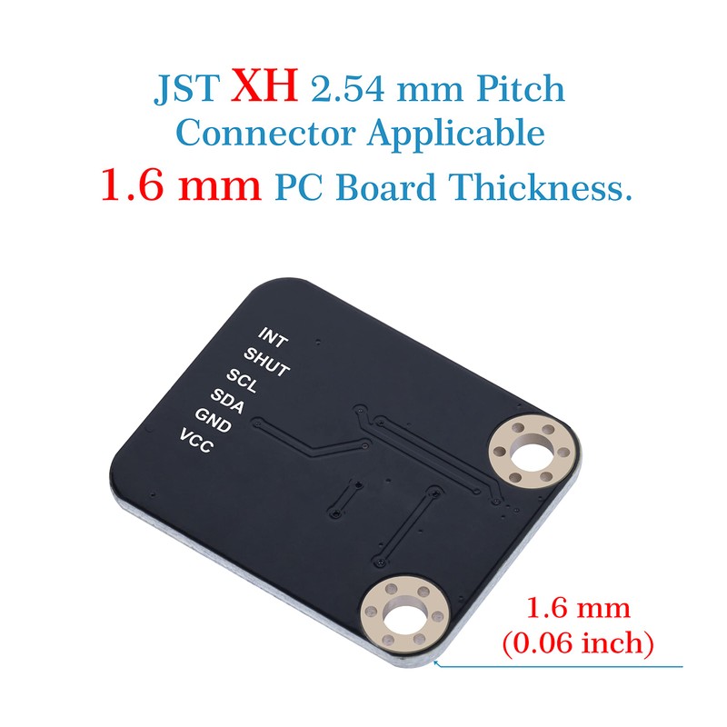 CQRobot JST XH 2.54mm Pitch 6-Pin Electronic Connectors IC Male