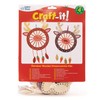 Baker Ross AX520 Reindeer Wooden Dreamcatcher Kits - Pack of
