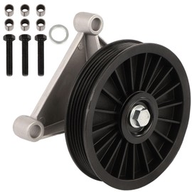 ROADFAR 34196 AC Compressor Pulley 1996-2005 for Buick LeSabre 3.8L Air Conditioning Pulleys 6 Grooves, 130 mm Pulley Diameter