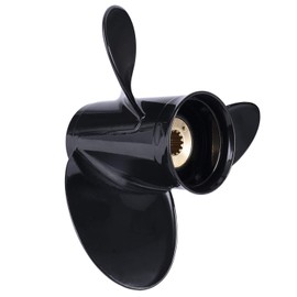 Young Marine OEM Grade Aluminum Outboard Propeller for Mercury Engines 30-70HP, Reference No:48-855856A46 (13 Spline Tooth) (D:11" P:12")