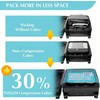 YIAGUN Compression Packing Cubes Extensible Organizer Bags For ZippeTravel Suitcase