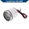 A ABSOPRO 1.50" Universal Digital Water Temperature Gauge Kit with