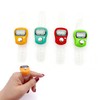 JZK 4x LCD display digital finger tally counter clicker, electronic