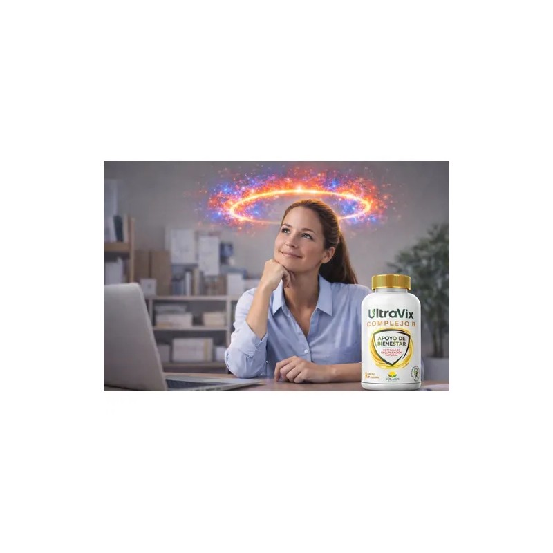 Ultravix Complejo B| Vitaminas B1 B2 B3 B6 B12| 60