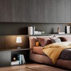 LED Table Lamp I Fabric Lamp Matte Nickel I E14