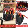 MELOTOUGH Nail Screw Work Pouch Electrican Tool Pouch with Quick