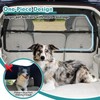 Dog Car Barrier Escape-Proof, 46" Wide Car Divider for 3rd