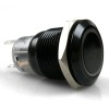 AutoLöc Power Accessories 19mm Black 12V Momentary Push Button Switch