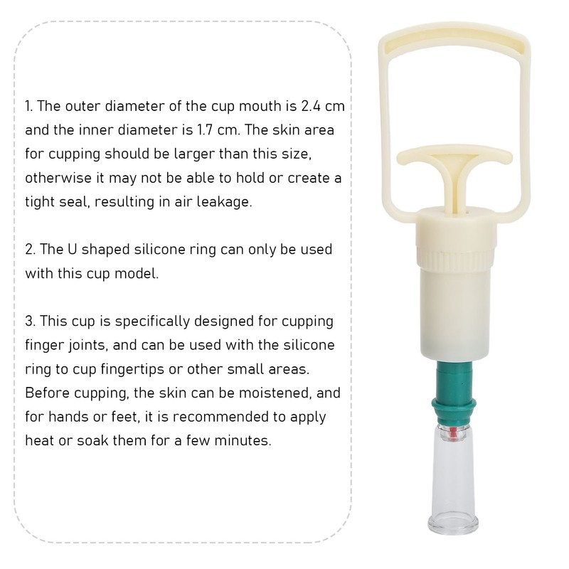 Finger Cupping Therapy Set Improve Circulation Detox Deep Massage Vacuum