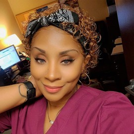 Yiifiulyn Pixie Cut Wig Human Hair Wet and Wavy Lace Front Bob Wig Short Curly Human Hair Wigs for Women(Ombre Ginger Color)