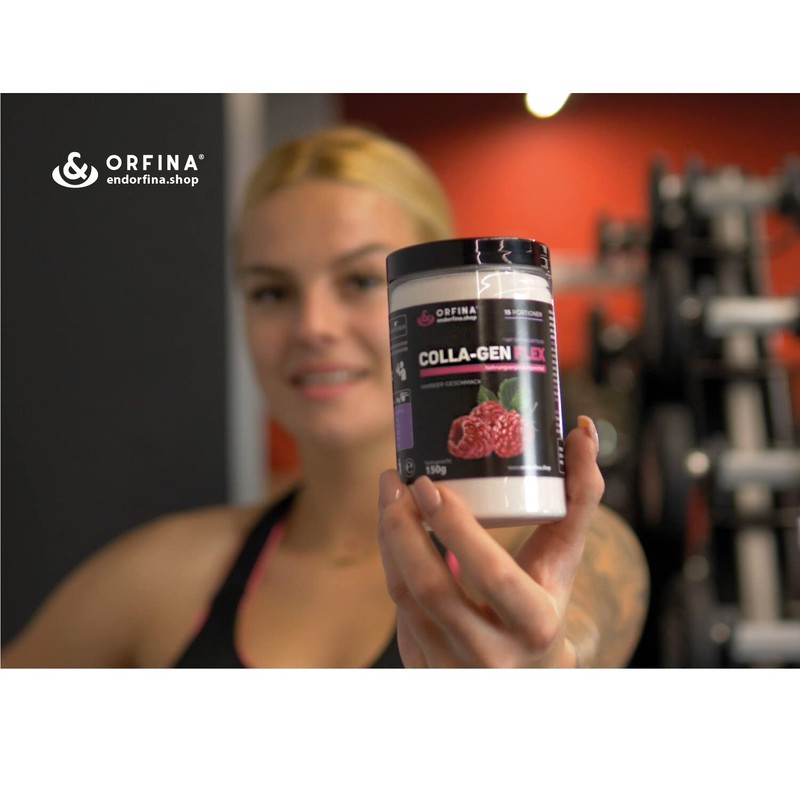 Endorfina.shop, Collagen-Flex Raspberry, Dietary Supplement, with Pure Collagen Protein, Amino