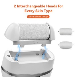 Electric Callus Remover & Foot File – Pain-Free, Waterproof Pedicure Tool for Cracked, Dry Skin. Get Salon-Smooth Feet at Home with Instant Spa Results Transform Your Feet!