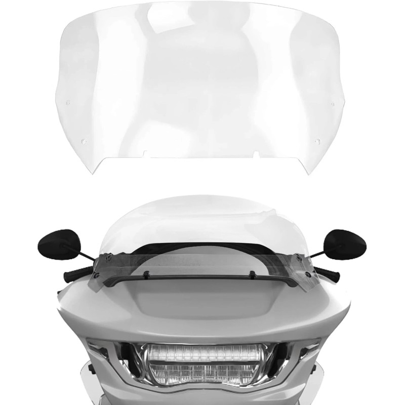 Protek 10" Clear Fairing Windshield For 2023-up Harley CVO Road