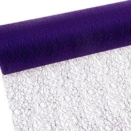 Deko und Band Spiderweb – MESCH – Table Runner – Table Runner – 30 cm 67 028 R 300 25 M Purple