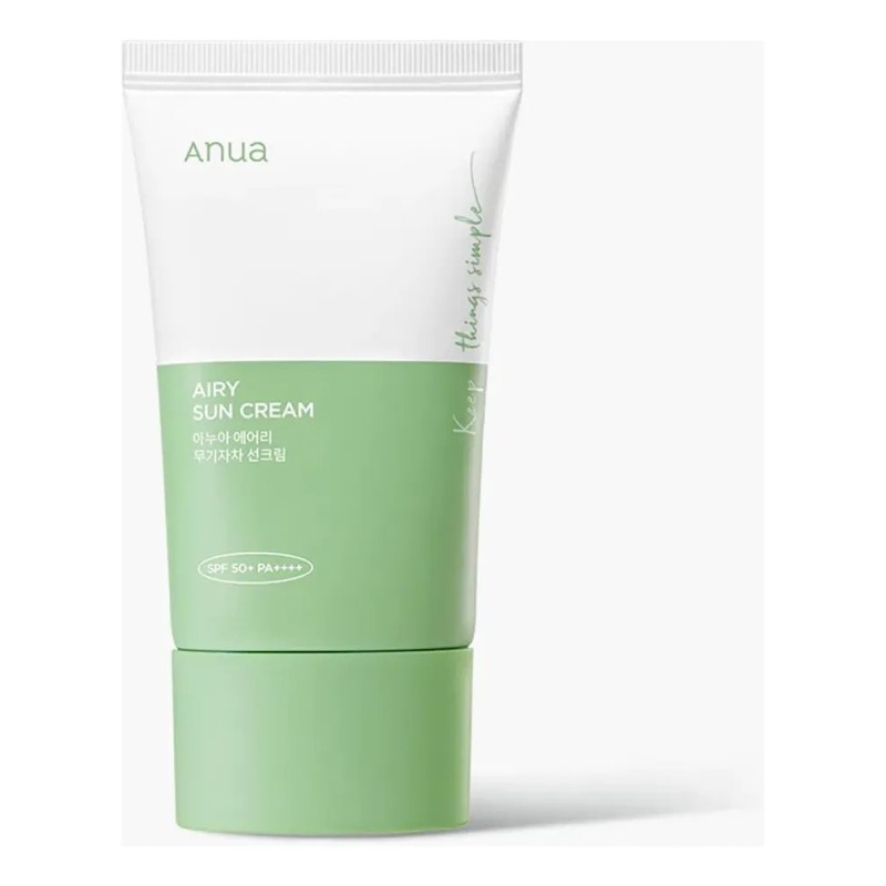 Protector Solar Anua Airy Sun Cream 50fps Crema 50ml