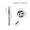 sourcing map 1/4-20 UNC Tap and Die Set 20mm Round