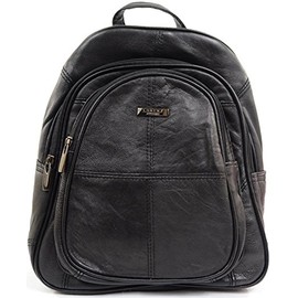 Ladies / Womens Soft Nappa Leather Backpack / Rucksack / Shoulder Bag