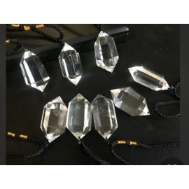 Unbranded Quartz pendant charged with tachyon energy. Wear it to live longer and stronger!