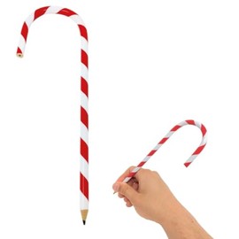 Candy Cane Christmas Pencils Office Supplies for Christmas Holiday Kids Pencils
