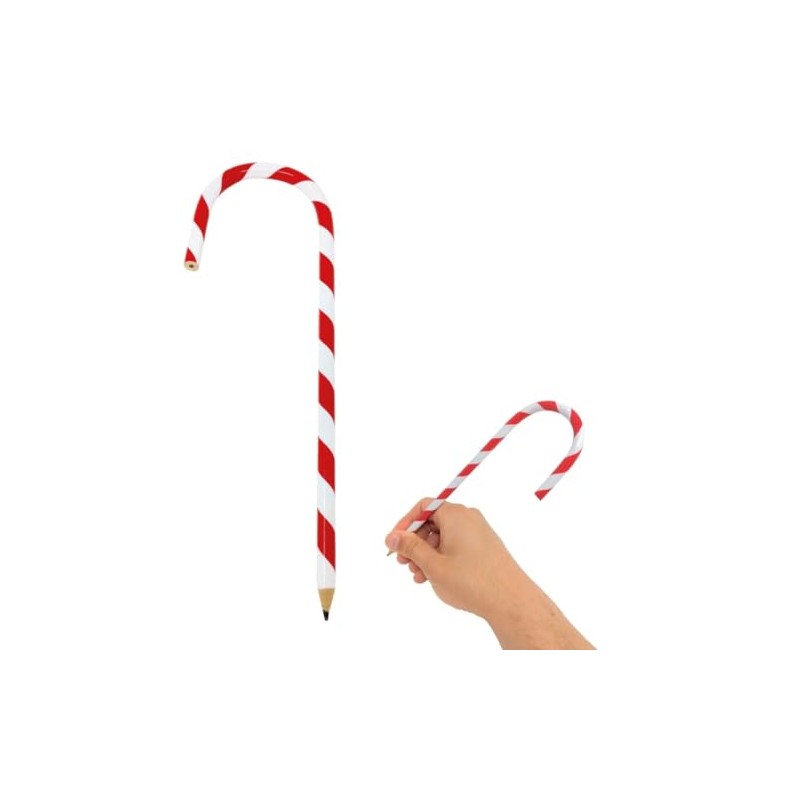 Candy Cane Christmas Pencils Office Supplies for Christmas Holiday Kids