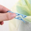 ​Plastic Kitchen Garbage Bin Clips, 10Pcs Anti-Slip Bag Holders for
