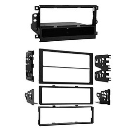 Metra Electronics 99-7422 Single DIN/Double DIN Installation Kit for 2007 Nissan Sentra (Black)