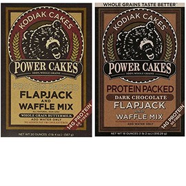 Kodiak Pancakes Mix Variety Pack. Convenient One-Stop Shopping For 2 Tasty Flapjack Power Cakes Pancakes and Waffle Mixes. Easy to Source These Popular Products With 1 Click. Breakfast Heaven!