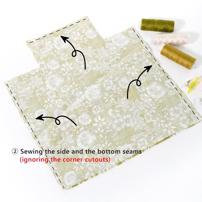 UPTTHOW 3Pcs Boxy Bag Making Templates Notion for Beginners, Clear