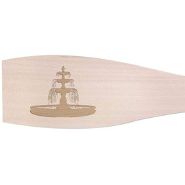 Large 'Garden Fountain ' Wooden Cooking Spatula (SA00024913)