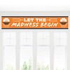 Big Dot of Happiness Cartel de baloncesto – Let The