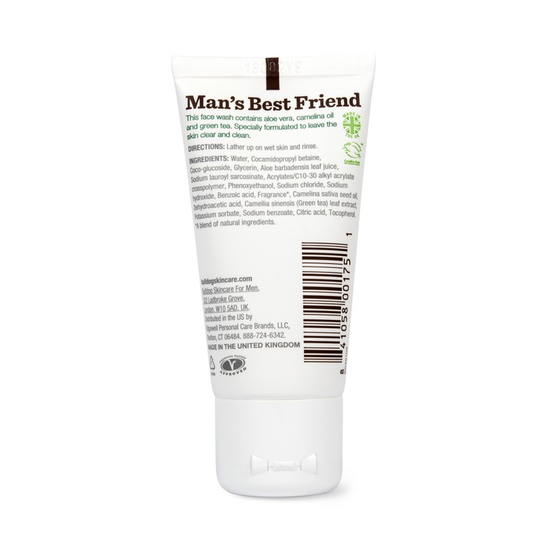 Bulldog Mens Skincare and Grooming Original Face, Wash, 1 Fluid