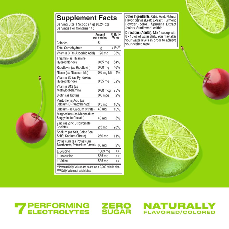 Cwench Electrolyte Mix - Cherry Lime 10 Count